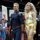 Antony Starr and Erin Moriarty star in The Boys